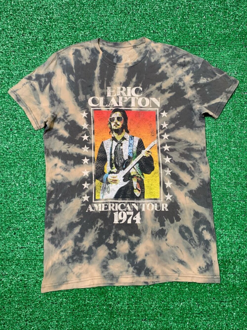 Vintage Eric Clapton Graphic Tee Upcycled